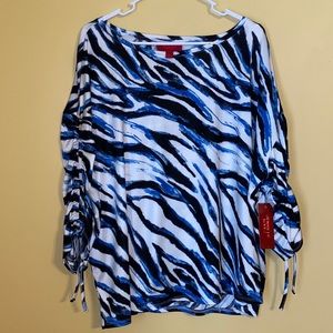 Fun Patterned Jennifer Lopez Blouse